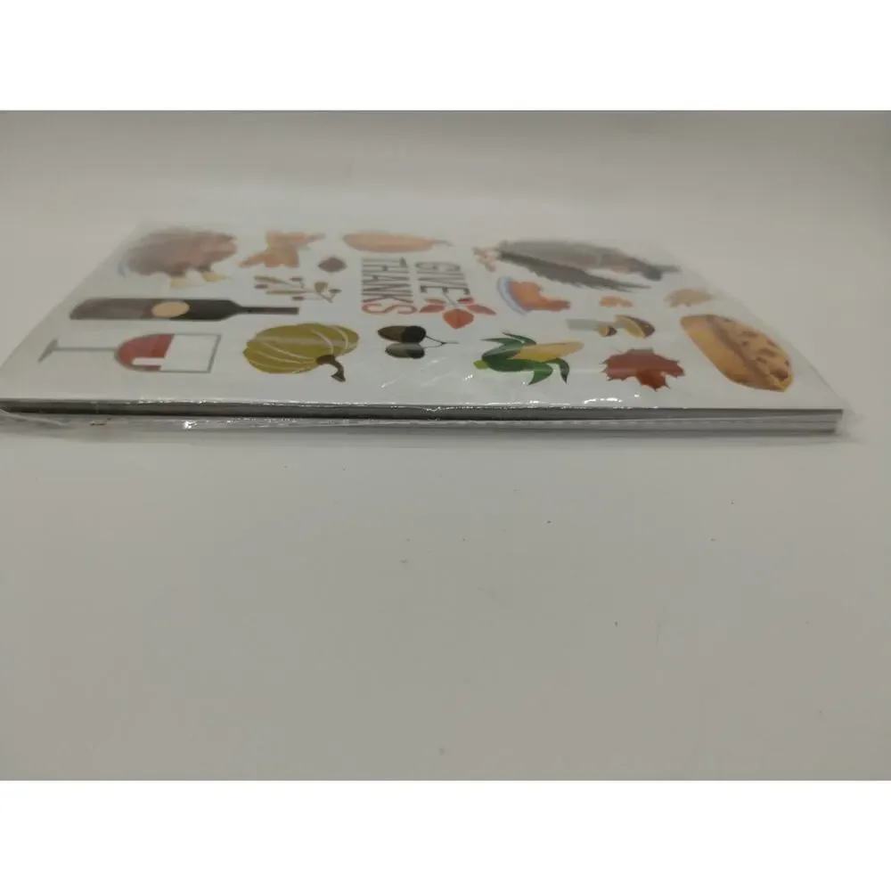 Comelodiant Thanksgiving Stickers - 32 Sheets - 8 Designs